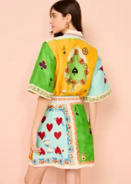 Alemais Rummy Mini Dress Multi Size 12 for rent on The Volte - image 2