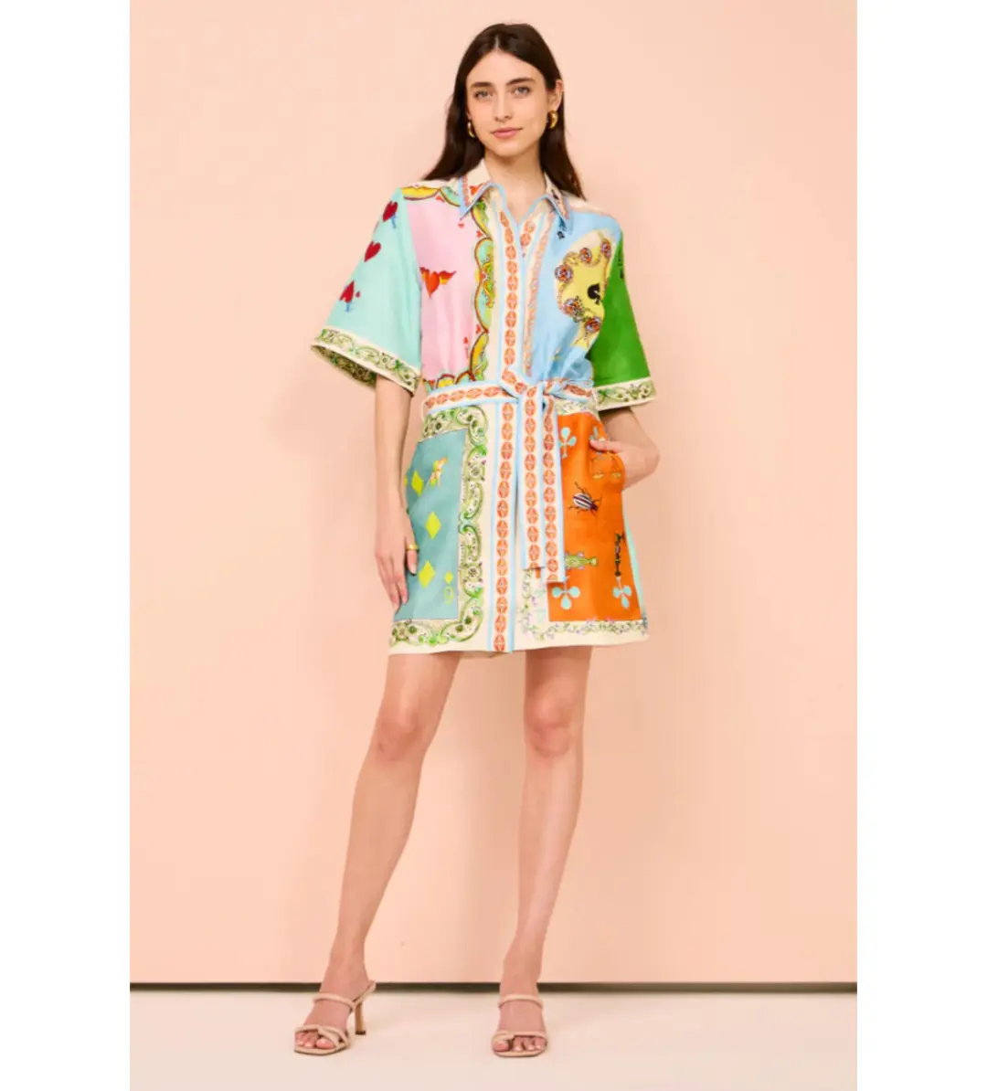 Alemais Rummy Mini Dress Multi Size 12 for rent on The Volte - main image