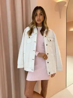 Manning Cartell Escape Clause Backless Mini Dress In Pastel Pink Size 8 for rent on The Volte - image 2