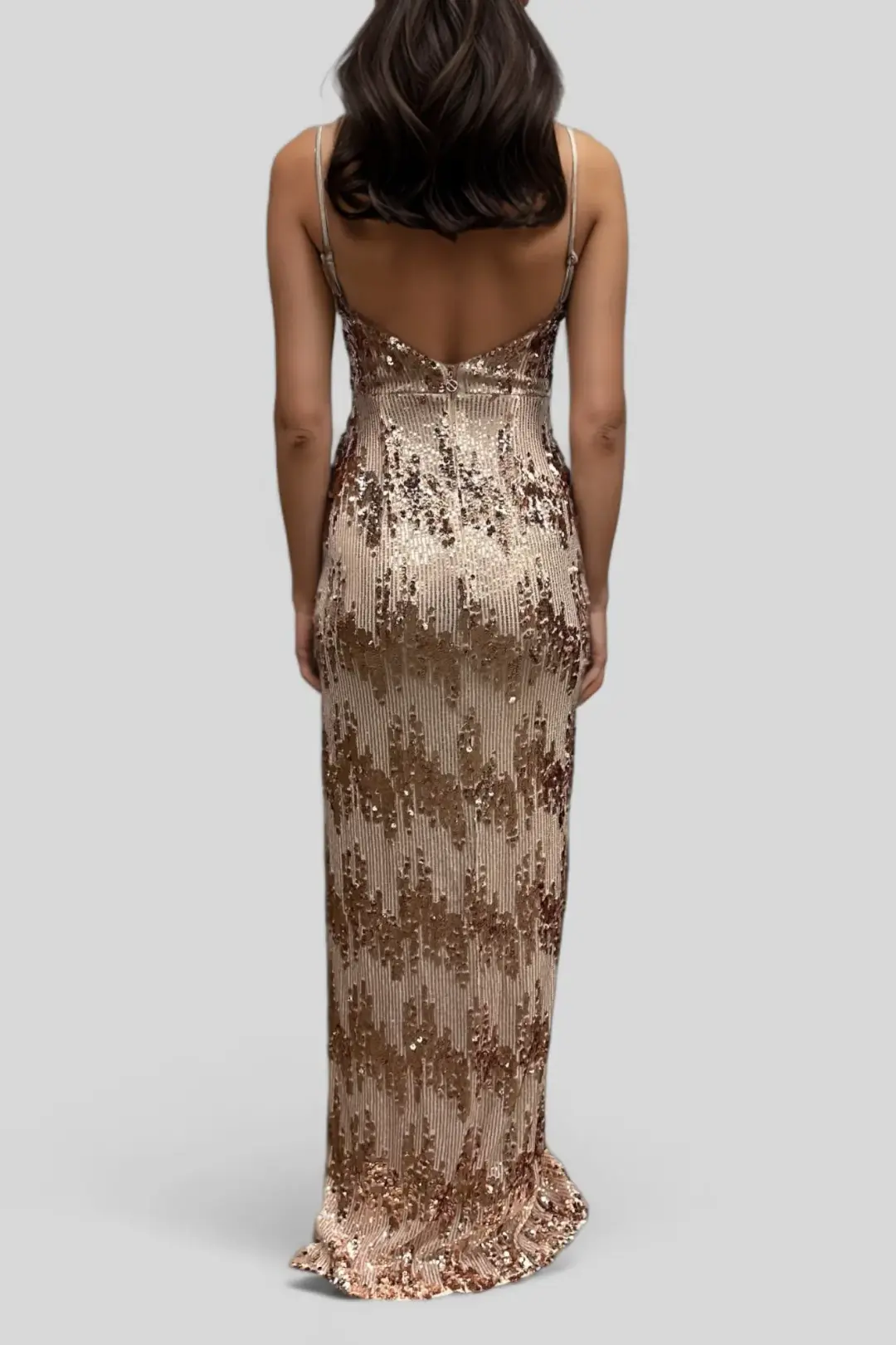 Nookie Lovers Two Tone Gown Size 8 for rent on The Volte - main image