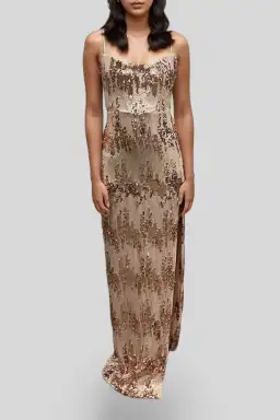 Nookie Lovers Two Tone Gown Size 8 for rent on The Volte - image 1