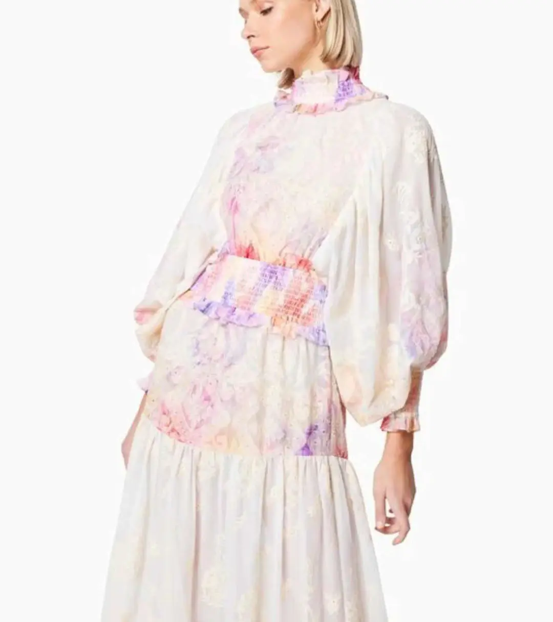 Elliatt Grandeur Dress Floral Size M/Au 10 for rent on The Volte - main image