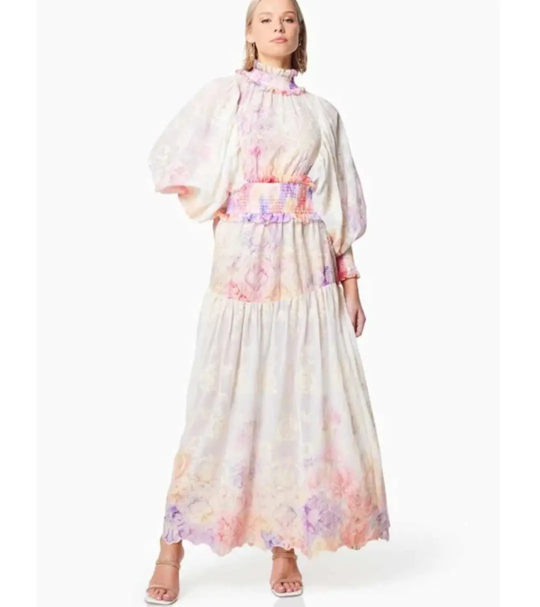 Elliatt Grandeur Dress Floral Size M/Au 10 for rent on The Volte - main image