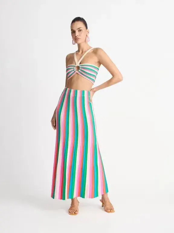 Sheike Rainbow Two Piece Set Multi Size 8 for rent on The Volte - main image