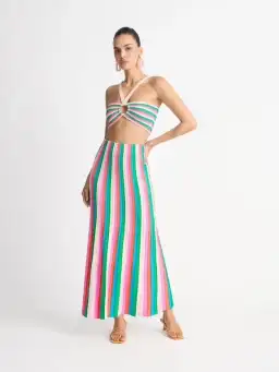 Sheike Rainbow Two Piece Set Multi Size 8 for rent on The Volte - image 1