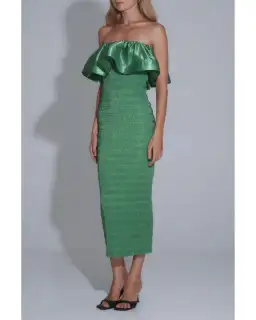 JÁC by L'Idee Capri Cocktail Dress in Verde Size AU 8 for rent on The Volte - image 2