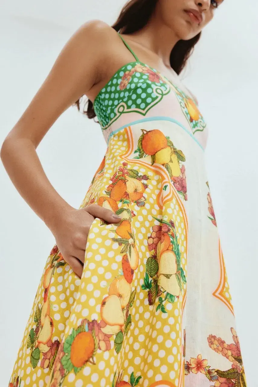 Alemais Lemonis Sundress Multi Size AU 16 for rent on The Volte - main image