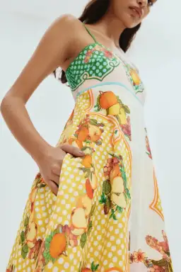 Alemais Lemonis Sundress Multi Size AU 16 for rent on The Volte - image 1