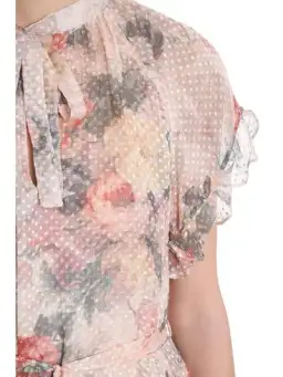 Zimmermann Radiate Cascade Frill Swing Silk Ruffle Midi Dress Floral Size 1 / 10 AU for rent on The Volte - image 4