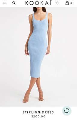 Kookai Stirling Dress - Size 36