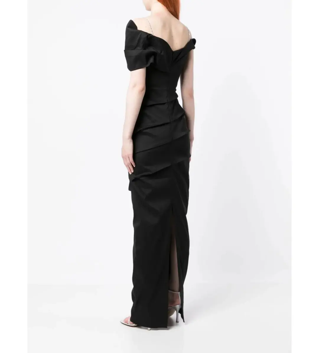 Rachel Gilbert Dahli Dress Black Size 16 for rent on The Volte - main image