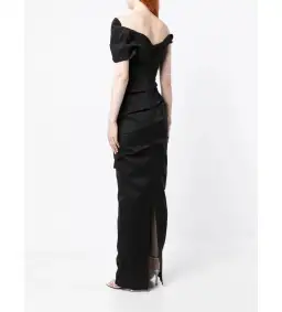 Rachel Gilbert Dahli Dress Black Size 16 for rent on The Volte - image 2