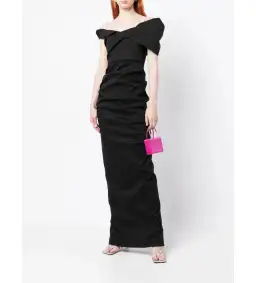 Rachel Gilbert Dahli Dress Black Size 16 for rent on The Volte - image 1