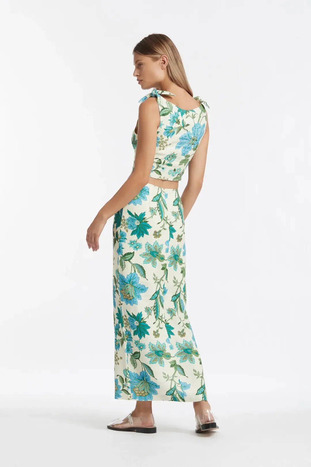 Sir the Label Alexandre Midi Skirt Print Size 2 | AU 10 for rent on The Volte - main image