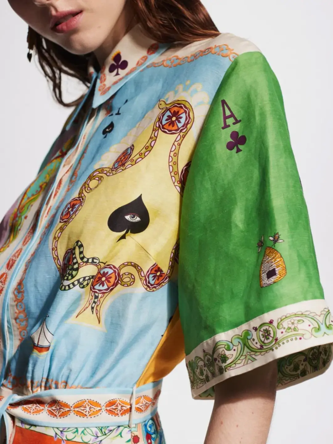 Alemais Rummy Mini Dress Multi Size 16 for rent on The Volte - main image