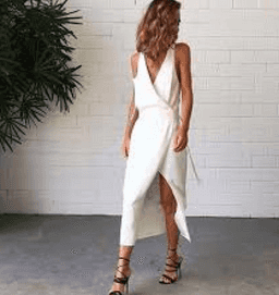 Dion Lee Whitewash Utility Dress size 8 for rent on The Volte - image 1