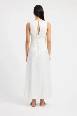 Kookai Hayman Deep Vee Dress White Size S / AU 8 for rent on The Volte - image 2