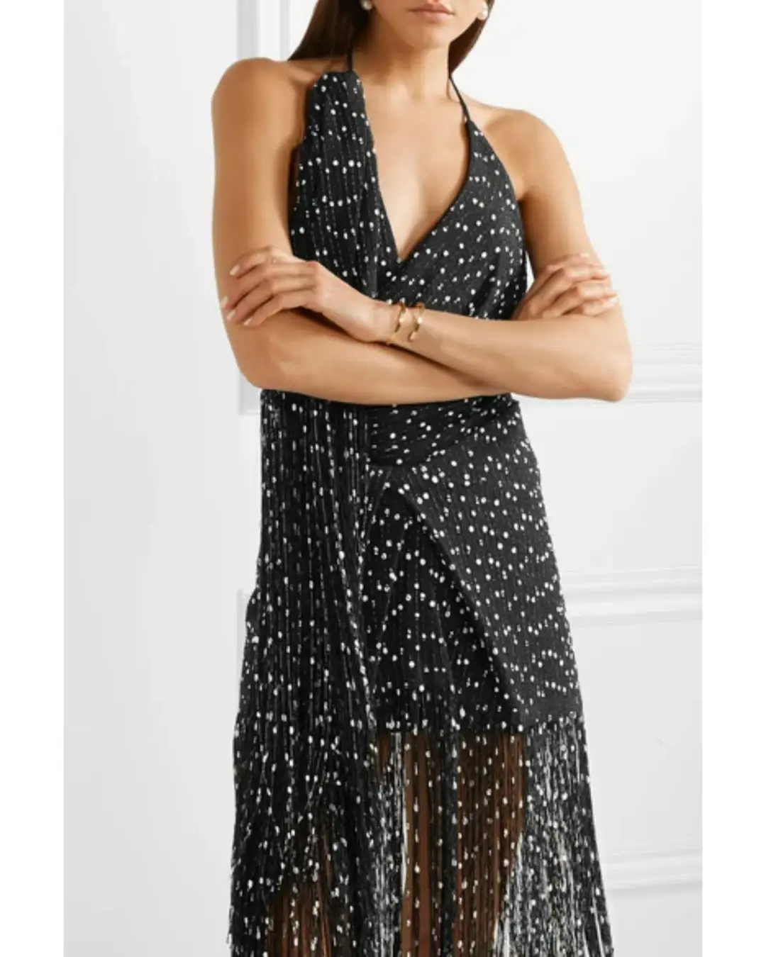 Jacquemus Valoria Mini Dress Black Size AU 8 for rent on The Volte - main image