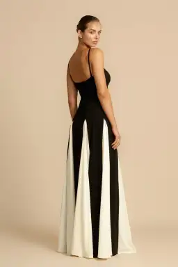 Arcina Ori Paloma Dress Black/White Size 10 for rent on The Volte - image 4