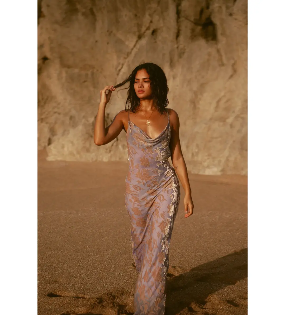 Rat & Boa Athena Dress Lavender Size 6 for rent on The Volte - main image