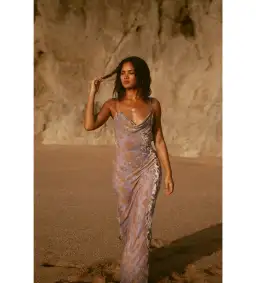 Rat & Boa Athena Dress Lavender Size 6 for rent on The Volte - image 3