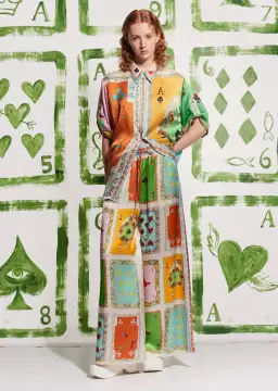 Alemais Rummy Pant Multi Size 8