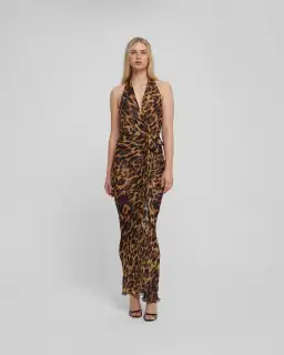 Rat & Boa Monique Set Leopard Print Size 8 for rent on The Volte - image 1