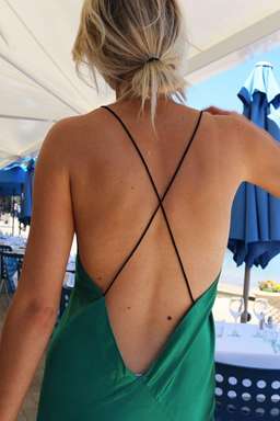 Maurie and Eve- Sunrise Dress EMERALD