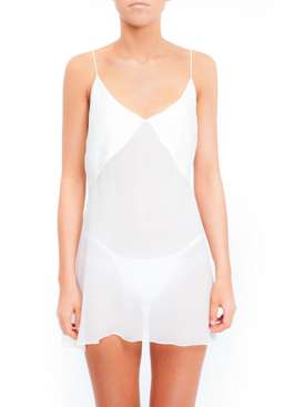 Bamba Swim- Galliano Dress WHITE