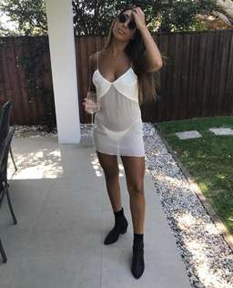 Bamba Swim- Galliano Dress WHITE