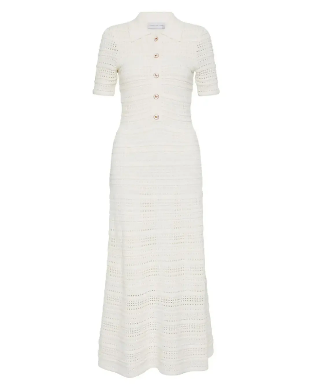 Rebecca Vallance Magnolia Knit Dress White Size S / AU 8 for rent on The Volte - main image