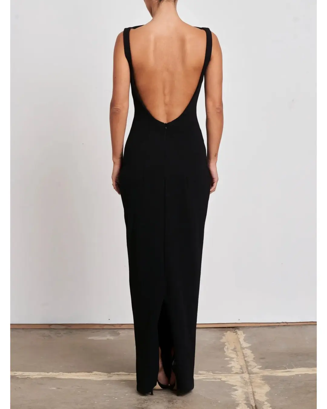 Effie Kats Verona Gown Black Size XS / AU 6 for rent on The Volte - main image