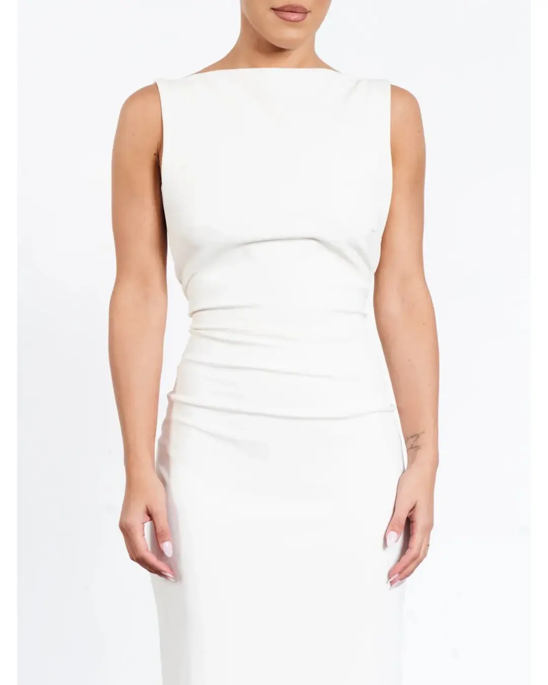 Effie Kats Verona Gown White Size XS / AU 6 for rent on The Volte - main image