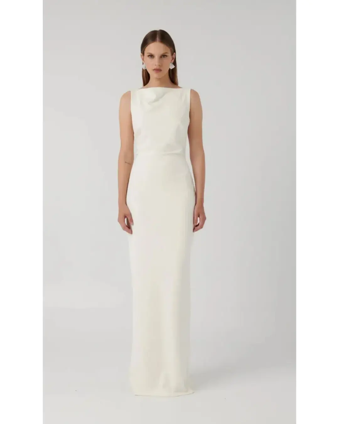 Effie Kats Verona Gown White Size XS / AU 6 for rent on The Volte - main image