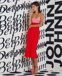 By Johnny Zinnia Slip Dress