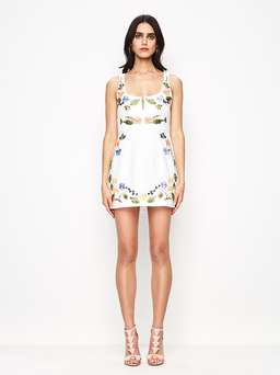 Alice McCall Mind Games Mini Dress - White