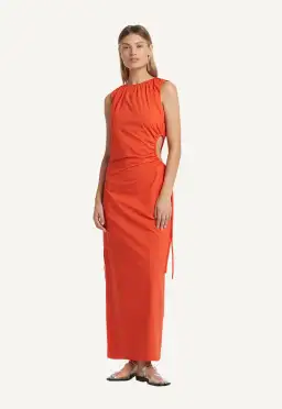 Sir The Label Anja Cut Out Dress Mandarin Size 8 for rent on The Volte - image 1