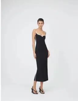 Paris Georgia Heart Dress Black/White Size 10 for rent on The Volte - image 1