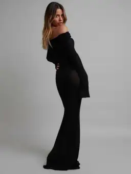 Bayse Sayla Maxi Dress Black Size 10 for rent on The Volte - image 3