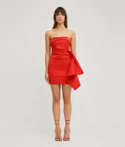 Tojha Nevie Mini Dress Red Size 6 for rent on The Volte - image 4