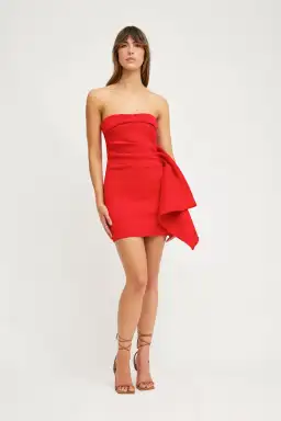 Tojha Nevie Mini Dress Red Size 6 for rent on The Volte - image 1