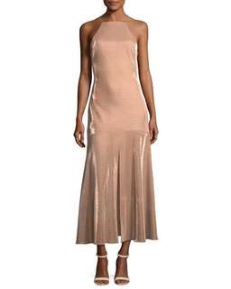 Camilla & Marc Opasidy Halter Neck Dress Pink Size 10 for rent on The Volte - image 1