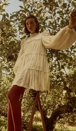 Rooh Collective Zenya Mini Dress In White Size 10 for rent on The Volte - image 2