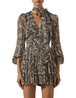 Shona Joy Valentina Dress Floral Size 6