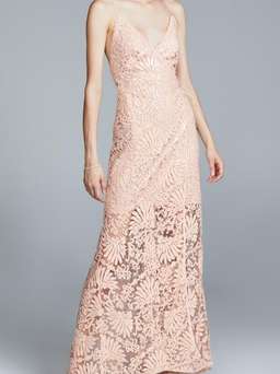 Maria Lucia Hohan Gown Pink/Nude Size 10 for rent on The Volte - image 1
