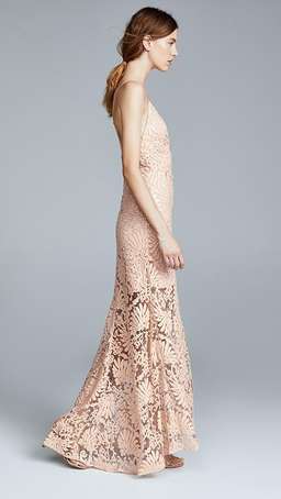 Maria Lucia Hohan Gown Pink/Nude Size 10 for rent on The Volte - image 2