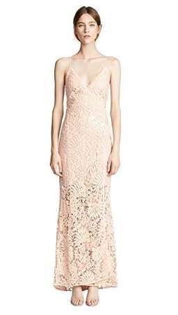 Maria Lucia Hohan Gown Pink/Nude Size 10 for rent on The Volte - image 4