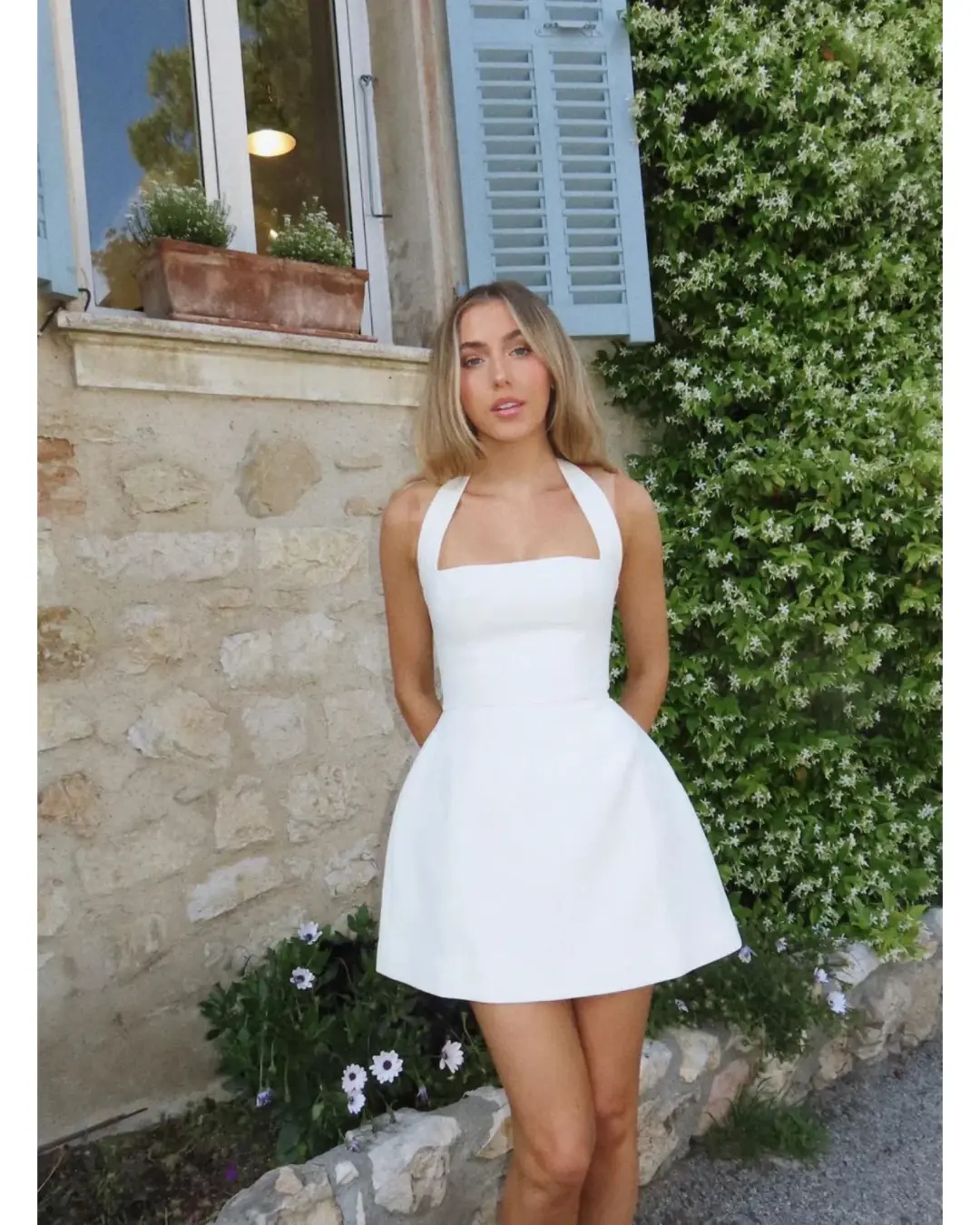 Odd Muse Ultimate Muse Structured Mini Dress White Size S / AU 8 for rent on The Volte - main image