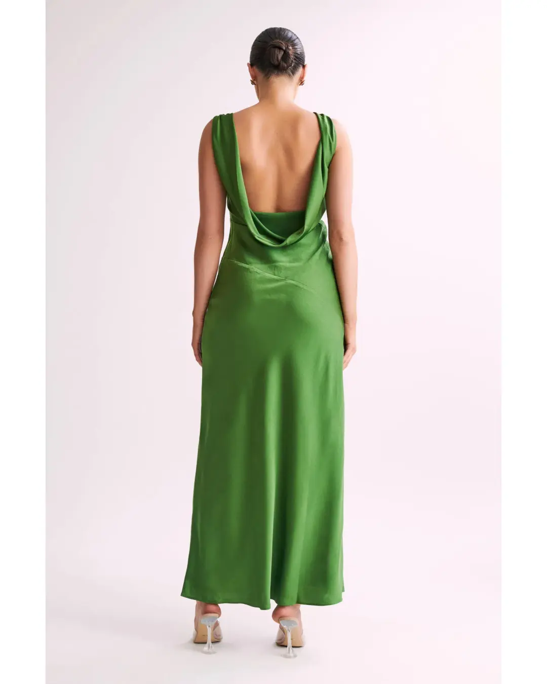 Meshki Nadia Maxi Dress in Emerald Size XS / AU 6 for rent on The Volte - main image