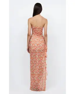 Bec & Bridge Firefly Strapless Maxi Dress Fiesta Floral Size AU 6 for rent on The Volte - image 2